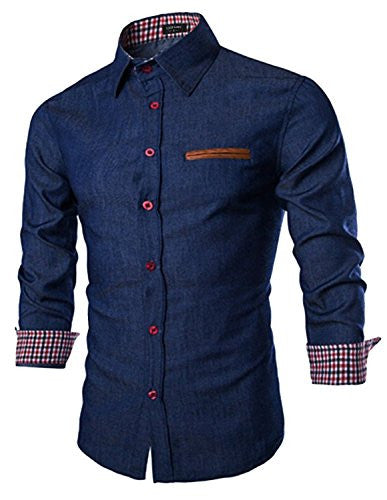 Coofandy Men's Casual Dress Shirt Button Down Shirts