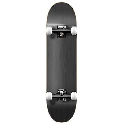 Blank Complete Skateboard Stained BLACK 7.75" Skateboards, Ready to rideBlack