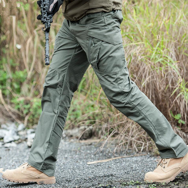 Waterproof War Game Cargo pants mens silm Casual Pants side zipper mens trousers Combat SWAT Army military pants Active Pants