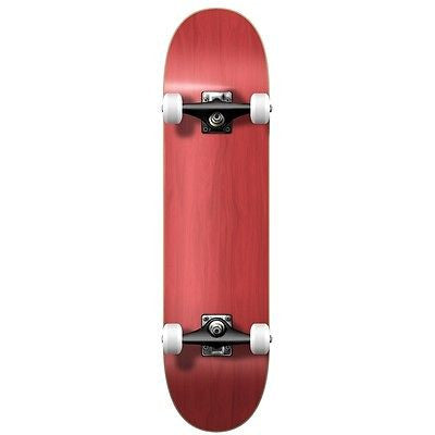 Blank Complete Skateboard Stained RED 7.75" Skateboards, Ready to rideRed